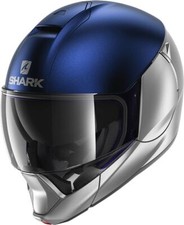 SHARK Modularhelm EVOJET DUAL MAT HE8806 SBS blau silber Jet/Integral M 57/58