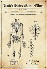 Blechschild 20x30 US Patent