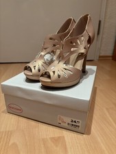 Pumps High Heels Deichmann Hochzeit 38 rosa Rose Absatzschuhe Festlich wie Neu