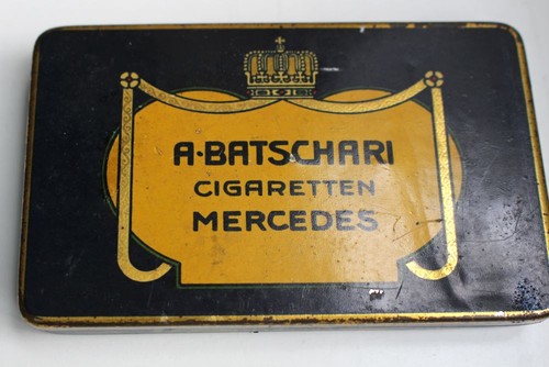 Alt blechdose batschari - a.,