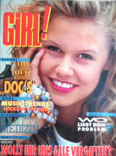 BRAVO GIRL 7 - 24.3. 1993 Boys Poster Luke Perry Spitze Mode Trends Foto-Roman