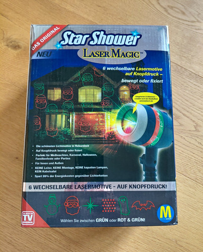 Star shower laser - star, magic
