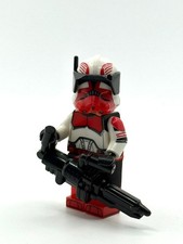 Custom Red Heavy Lego Trooper