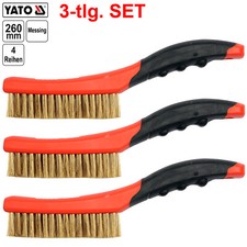 3x Bremsenbürsten Messing