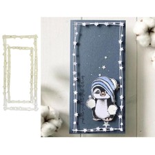 Rahmen Stanzschablone Metall