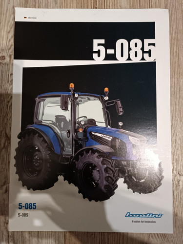 Prospekt landini 085 traktor - prospekt,