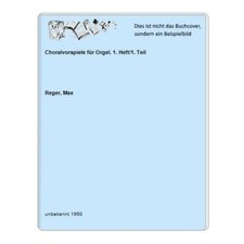 Choralvorspiele für orgel 1 - choralvorspiele, orgel.