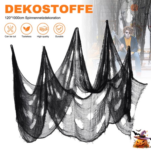 Halloween dekostoff gruseltuch - halloween,
