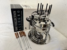 WMF "ALLEGRO" Fondue Set  Cromargan Edelstahl / Chrom