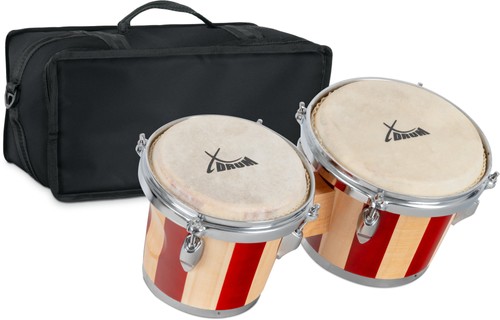 Xdrum retro holz bongo - holz,