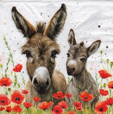 3 Lunch Servietten ~