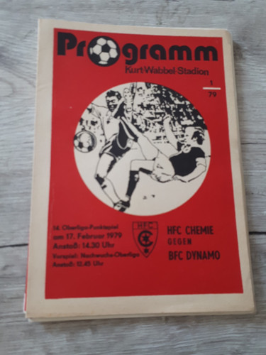 Programm ddr oberliga - programm,