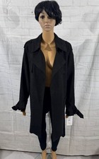 AF004 - Damen Trenchcoat, Grau, Marke Honey, Größe XL -NEU mit Etikett