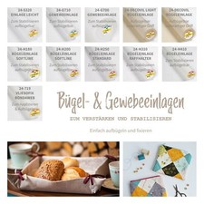 Vliesofix, Bügeleinlagen