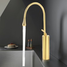 Gold waschtischarmatur hoch - gold,