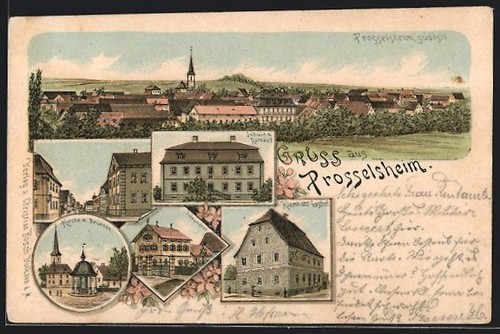 Lithographie prosselsheim - lithographie,