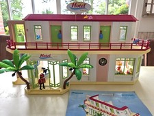 Playmobil 5265 Hotel Summer Fun mit Einrichtung u. Zubehör, wenig bespielt