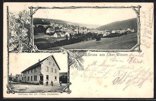 Oberwiesen gasthaus von - ak,