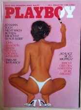 Playboy  2/1981 Christine Kaufmann John Lennon Yoko Ono NEUWERTIG !
