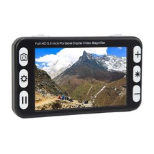 Digitale Handlupe, 5 Zoll Elektronische Lesehilfe Mit 2-48X Stufenloser