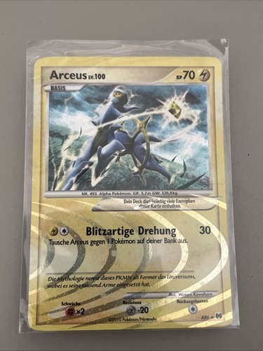 Pokémon karte arceus 100 - karte, i