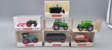 Landwirtschaft 1:87 Wiking 7er Konvolut Traktoren Baufahrzeuge #A259 OVP
