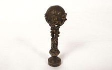 Siegel bronze silbern mit - bronze,