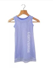 Converse Allstar Mädchen blaue Farbe ärmellos Weste T-Shirt Oberteil Alter 5-6 Jahre