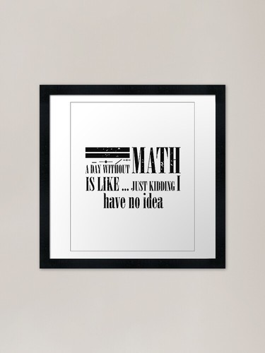 Tag ohne mathe ist - tag,