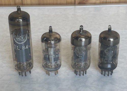 Valvo telefunken siemens - 4x, telefunken,
