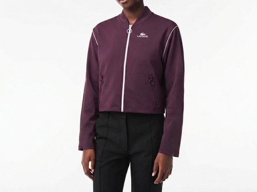 Lacoste maroon women - lacoste, cropped