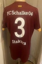 FC Schalke 04 umbro Ausweich Trikot 2021/22 "VIVAWEST" + Nr.3 Itakura Gr.L Neu
