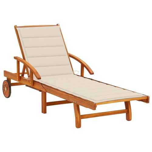 Sonnenliege mit tisch auflage - mit,
