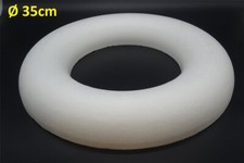 Römer Halbring Ø 35cm Styroporring Vollmaterial Rohling für Deko Kranz Basteln