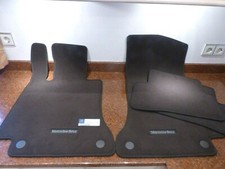 Original Fussmatten Mercedes C-Klasse W205 S205 Veloursmatten braun 2014-2021