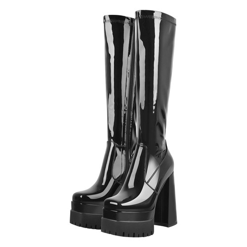 Damen kniehoch stiefel riding - kniehoch,