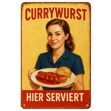 Currywurst Hier Serviert