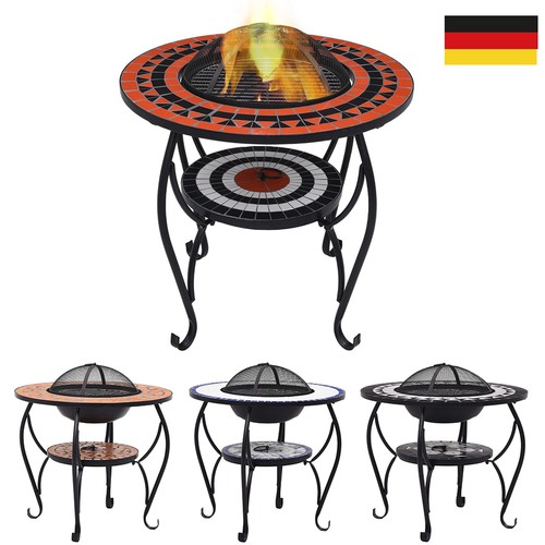 Rund feuerschale mosaik - rund, 68cm