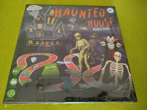 Haunted house board game - house,
