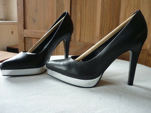 Pumps spitz schwarz high - spitz, gr