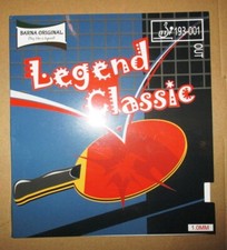 Barna Original Legend Classic rot 1,0 mm 15,4 x 14,8 Kurze Noppe Tischtennis pip