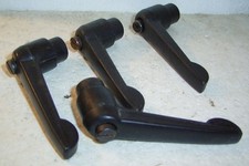 Vier Stück - Knebelmutter M 8  Gewindebuchse, Griff Form / Gebrauchte set 1