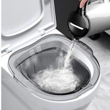 Sitzbad für Toilette 3000ML Sitzbadewanne Bidet Einsatz Hämorrhoiden Badesitz