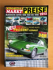 Oldtimer Markt Preise 2013 Sonderheft Nr. 51 - sehr gut erhalten 