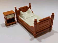 **Playmobil** Haus Wohnhaus Bett Einrichtung Schrank Schlafzimmer Kinderzimmer 