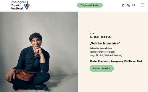 Rheingau musik festival - rheingau,