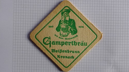 Bierdeckel gambertbräu - bierdeckel,