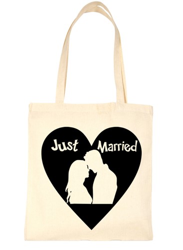 Just married - just,