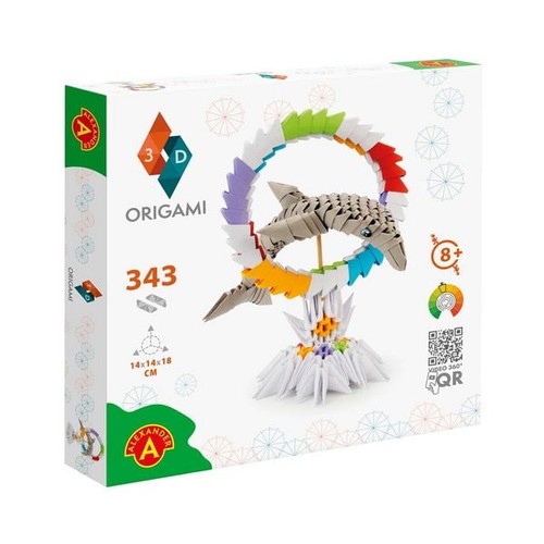Origami dolphin - origami,