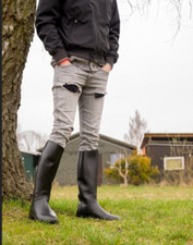 Aigle " Start S " Reitstiefel, Gummi Stiefel, schwarz, Gr. 37, Höhe 40, Weite 36